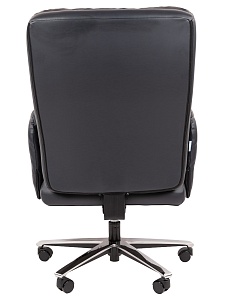 Офисное кресло CHAIRMAN 433, экокожа, черный